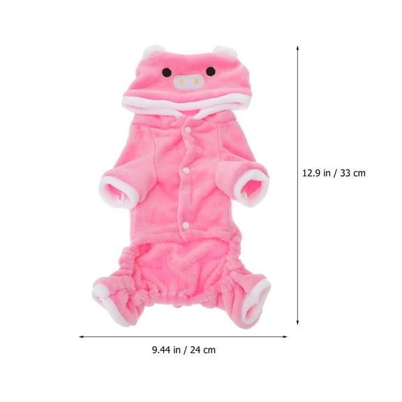 UNOMOR Dog Costume Fleece 1 Piece