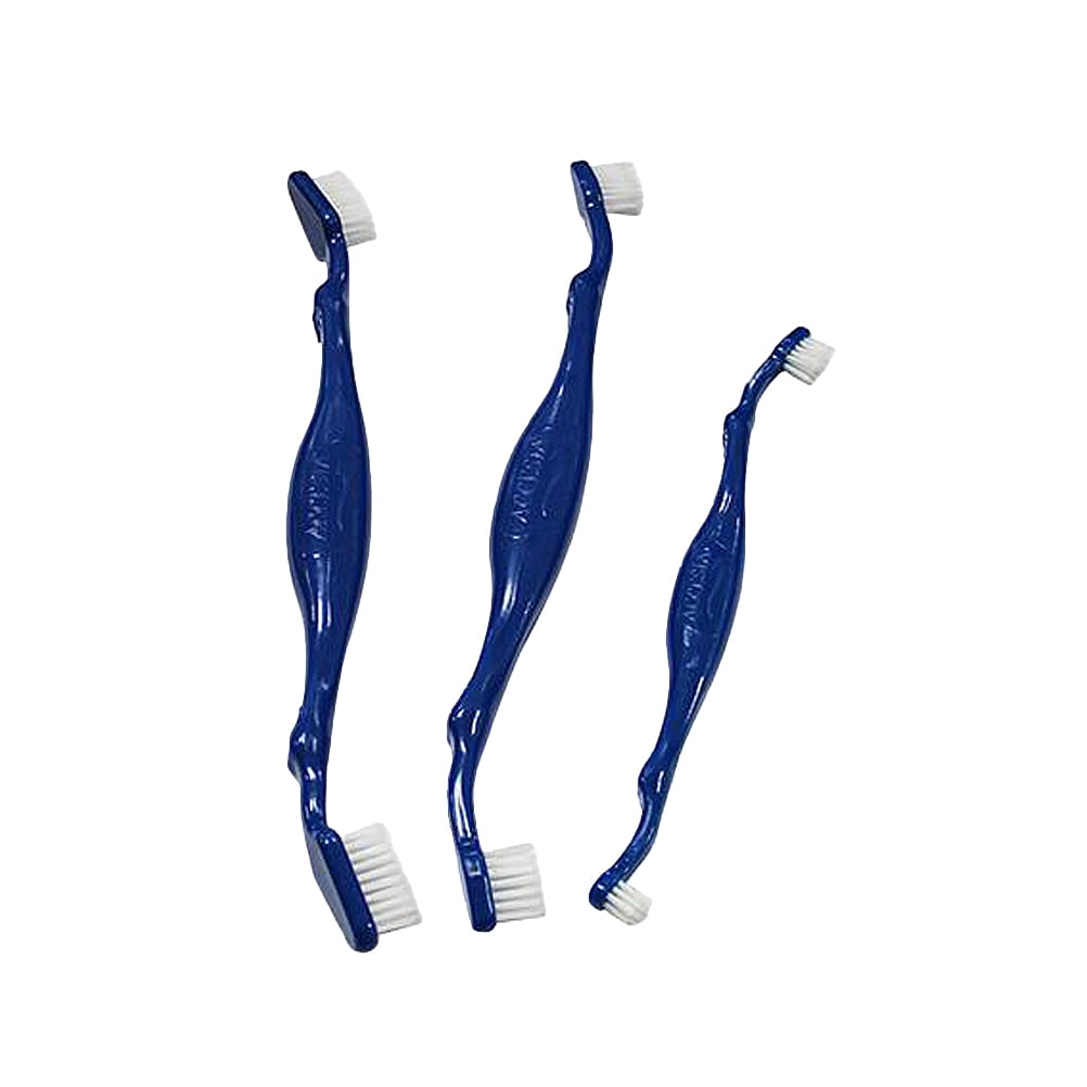 pet toothbrush 3pcs Pet Dog Toothbrush Double Sided Canine Dental