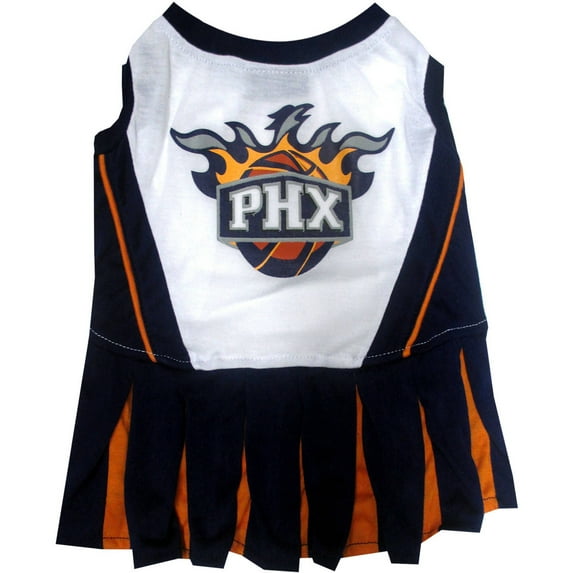 pets first nba phoenix suns dog cheerleader dress, x-small