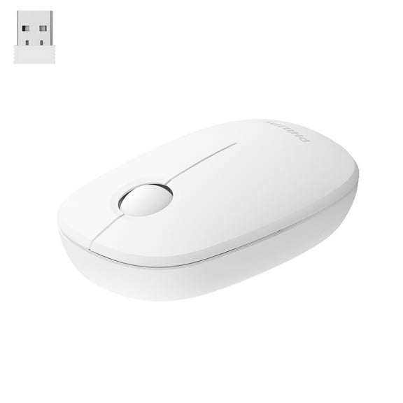 philips 7378 Wireless Mouse  Computer Mouse for Laptop, PC,Chromebook,Notebook,Battery Cordless Mice