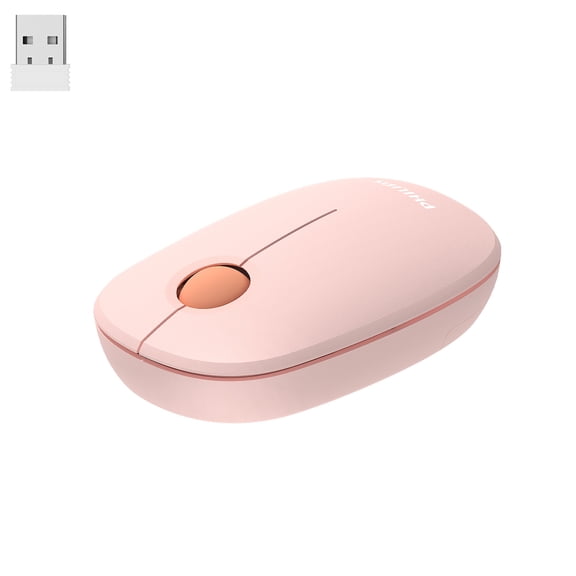 philips 7378 Wireless Mouse Computer Mouse for Laptop, PC,Chromebook,Notebook,Battery Cordless Mice