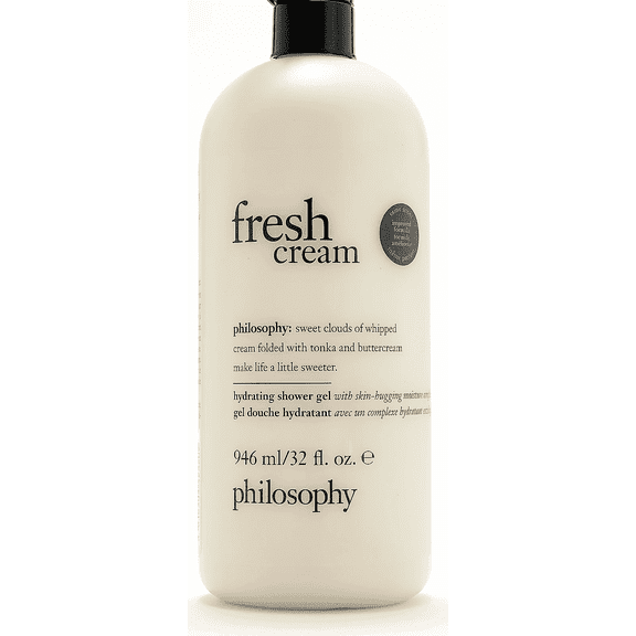 philosophy fresh cream hydrating shower gel