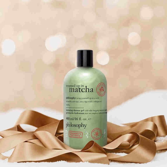 philosophy scent-sational hydrating shower gel - wrapped up in matcha 16 fl. oz.