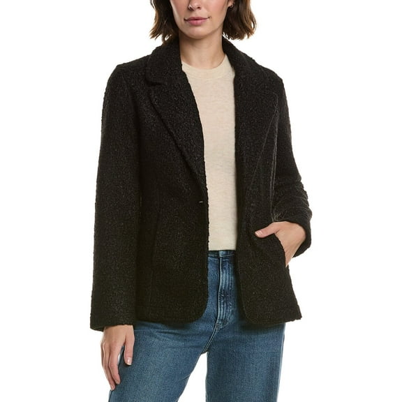 philosophy womens  Sherpa Blazer, s, Black
