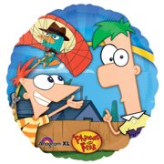 phineas and ferb 18 foil balloon perry disney birthday party supplies