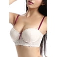 thumbnail image 1 of phistic Women Lace Balconette Padded Undewire Push Up Bra (32A-36C), 1 of 3