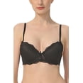 thumbnail image 1 of phistic Women Lace Overlay Padded Underwire Bra (Regular & Plus Size 34A- 40D), 1 of 4