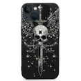 thumbnail image 1 of phone case compatible with iPhone case, Skull Pirate ultra-thin PC plastic bumper shock absorber cover Suitable for iPhone 13/iPhone 14 full range phone cases, 1 of 4