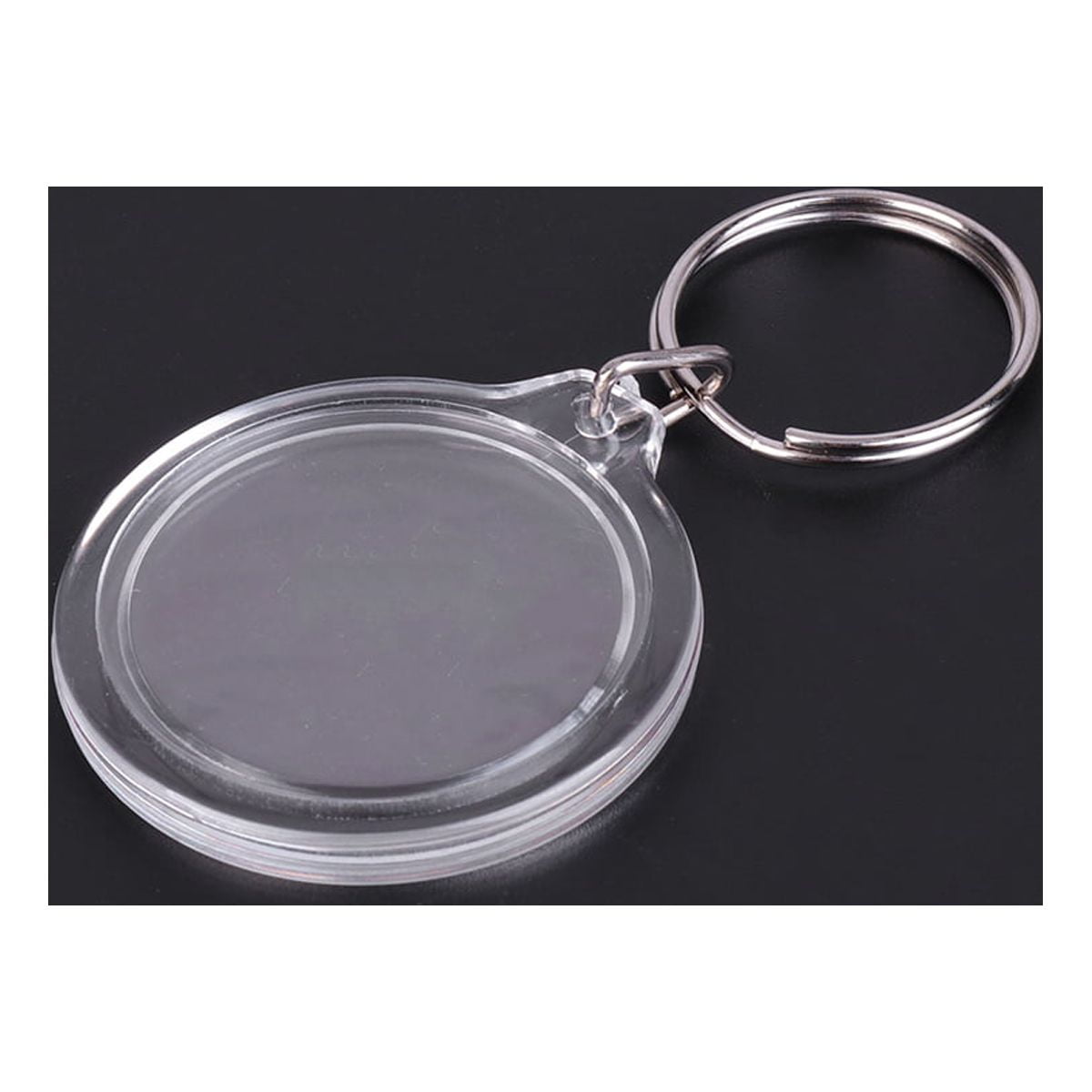 photo frame keyring 24PCS DIY Photo Frame Keychain Acrylic Photo Frame