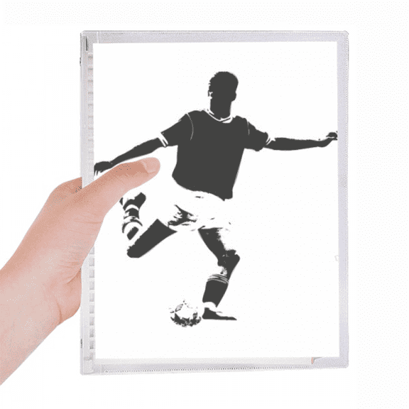 physical education football shot notebook loose diary refillable journal statiry