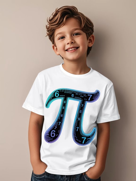 pi day 3 14 fun math teacher series short sleeve t shirts for boys and girls casual clothing suitable for birthday gifts everyday wear and outfits