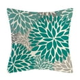 piaybook Decorative Throw Pillow Covers Green Pillowcase Modern Daisy
