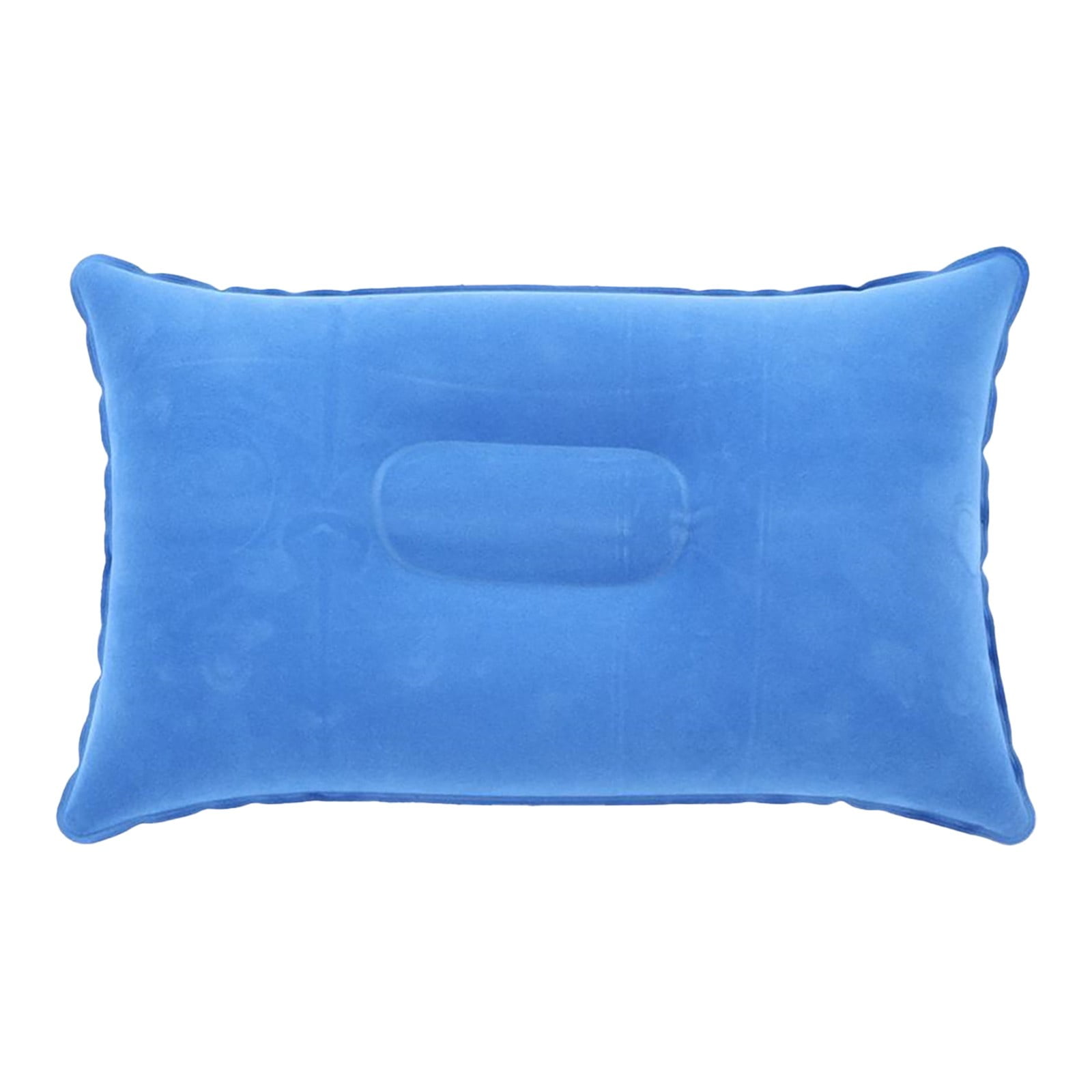 piaybook Decorative Throw Pillow Square Portable Folding Air Inflatable Pillow Double Sided