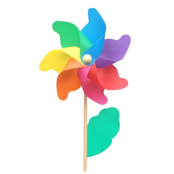 piaybook Garden Statues DIY Multicolour Windmill Garden Lawn Windmill Decoration Outdoor Decoration Yard Art for Backyard,Pathway,Garden,Lawn
