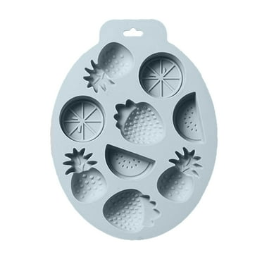 piaybook Ice Cube Trays for Freezer Fruit Modeling Silicone Mold DIY Chocolate Baking Tool Cake Mold Ice Mold Ice Freezer Container for Whiskey Coffee Juice