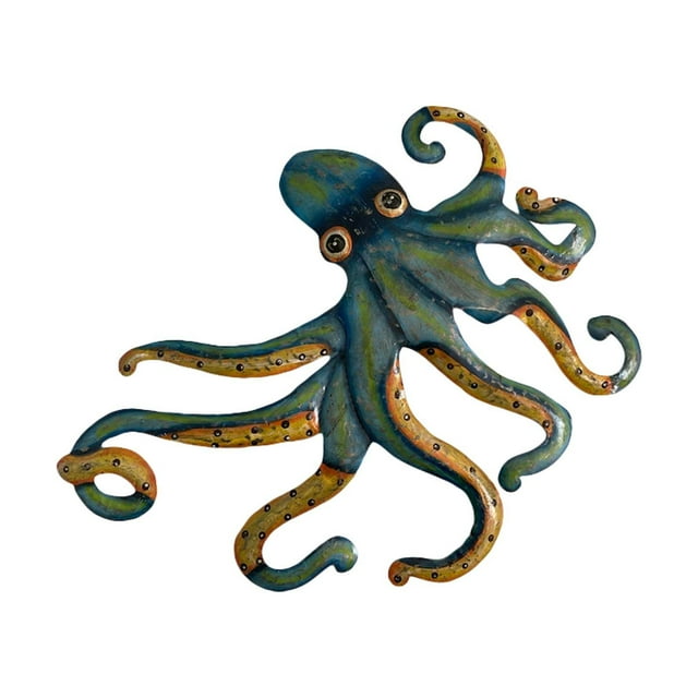 piaybook Ornaments Octopuses Wall Decoration Indoor Wall Decoration