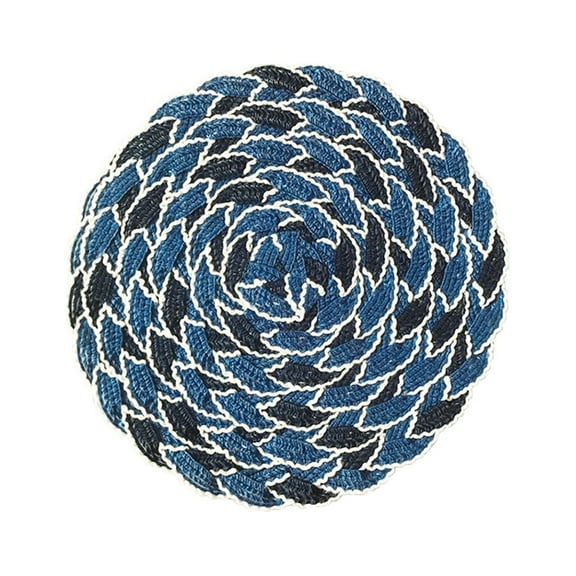 piaybook Placemats for Dining Table Table Mat Fancy Pp Material Table Mat Plate Mat Cup Mat Household Thermal Insulation Mat Western Food Mat Heat-Resistant Placemats Home Kitchen Decor