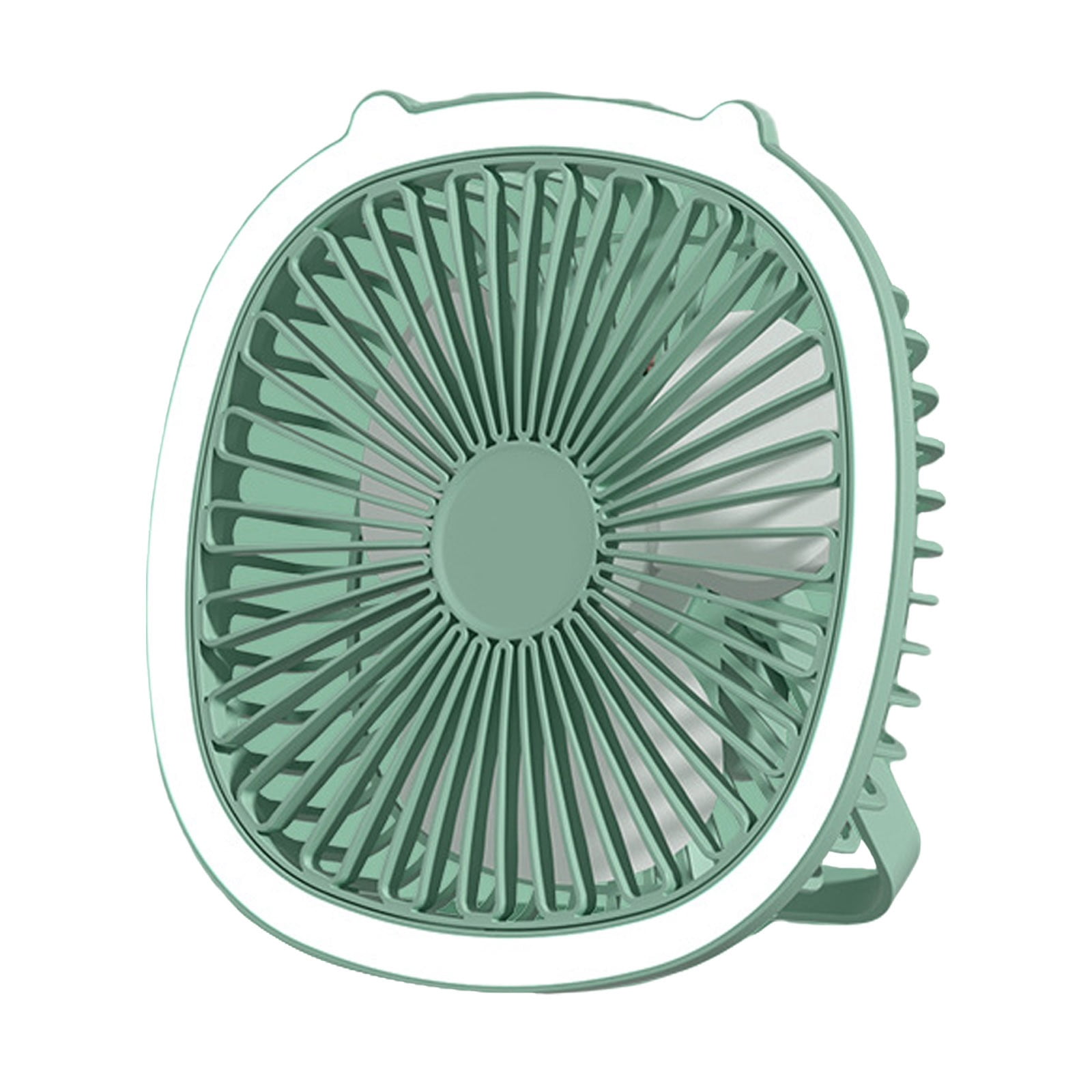 Creative USB Rechargeable Mini Fan With Suction Cup - Portable Desktop Fan For Home, Office, Outdoor