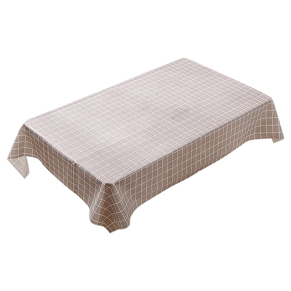 piaybook Table Cover Plastic Checkered Tablecloth Red And White Picnic Disposable Table Cover Rectangular Gingham Tablecover For Birthdays Carnivals Parties Tablecloth for Home Supplies