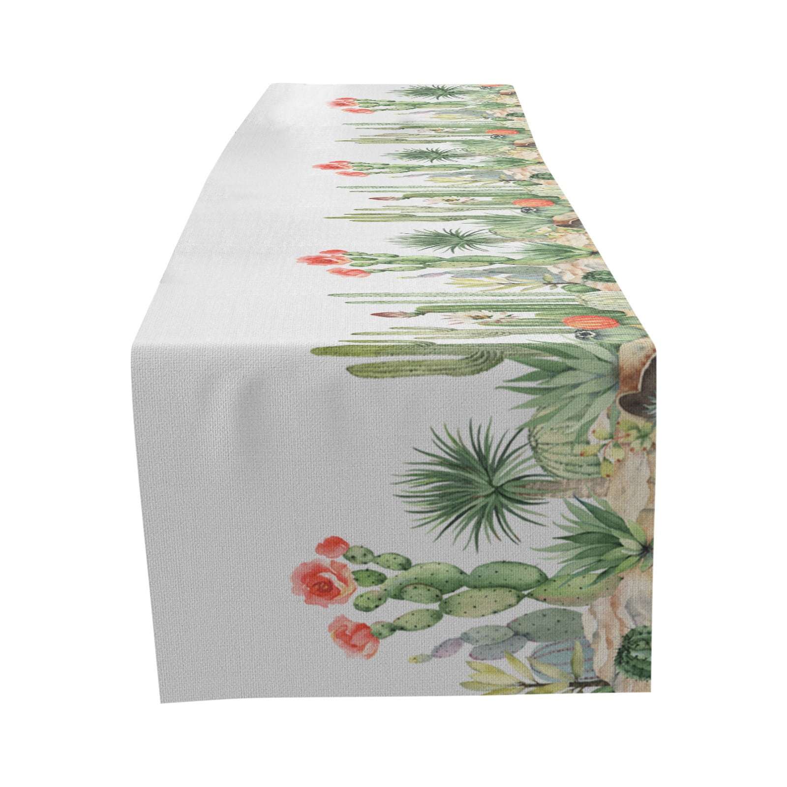 piaybook Table Runner Sunflower And Floral Pattern Table Runner Heat ...