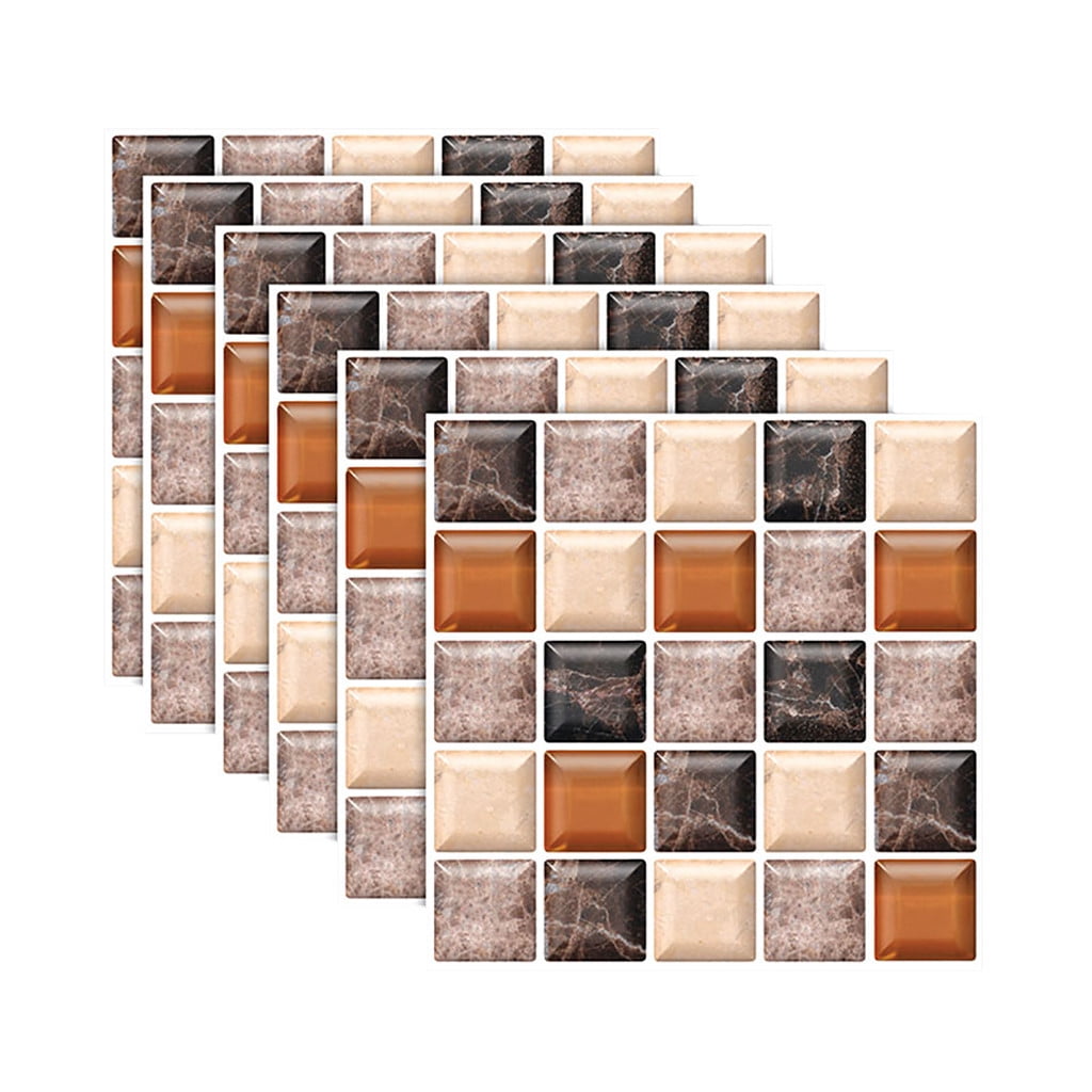 piaybook Tile Stickers Stickers Bathroom Simulation Decoration Wall