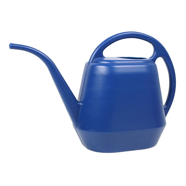 piaybook Watering Can for Indoor Plants Garden Watering Can Plastic Long Spout Lightweight And Practical Large Capacity Gardening Shower for Outdoor Watering Plants,Blue