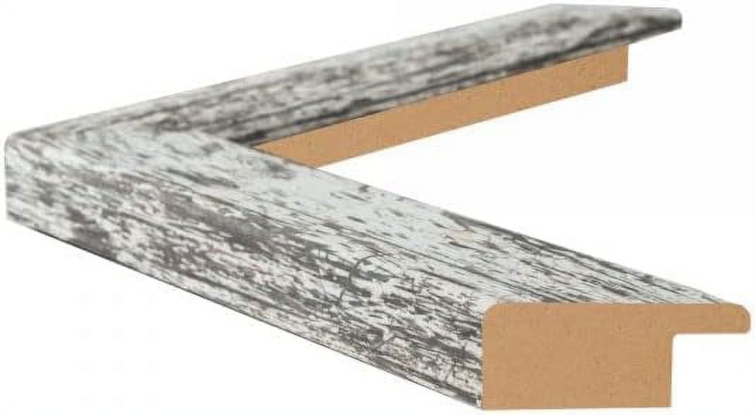 picture frame moulding (mdf) 30 ft bundle white american barn finish 1.