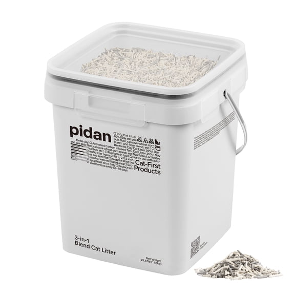 pidan 3 in 1 Tofu Clumping Cat Litter, 25.57 lb