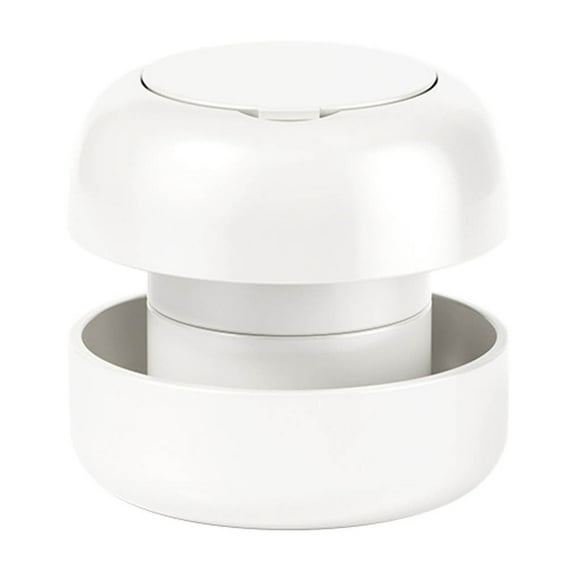 pill grinder Tablet Crusher Easy Crush Pill Grinder with Storage Compartment & Water Cup, 4-Layer Pill Cutter Crusher Organizer, Portable Medicine Grinder for Travel Seniors White