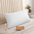 thumbnail image 1 of pillowcase Solid Color Pillowcase Solid Color Breathable Velvet Soft Full Length 19x29 Inch Fabric Temperature Regulating for Night Sweats Relief A, 1 of 5