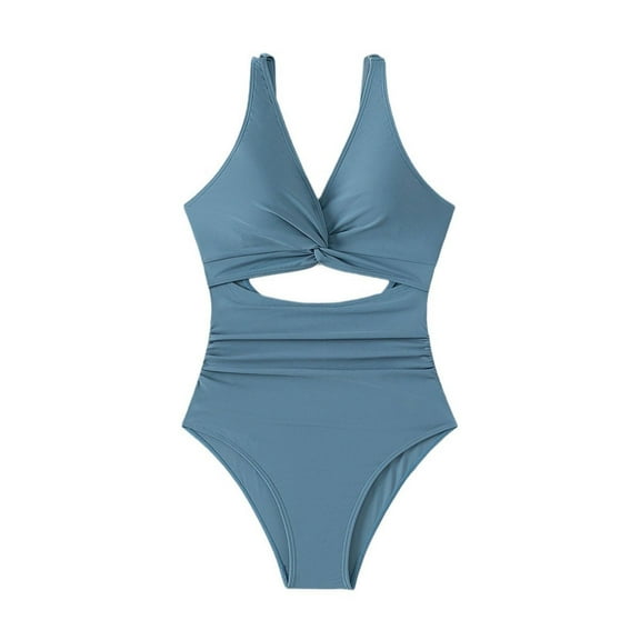 pimelu Bathing Suit Womens Swimsuits One Piece Swimsuit for Women Monokini Swimsuits Hollow out Slim One Piece Bathing Suit Summer Beach Party Tankini Swimwear