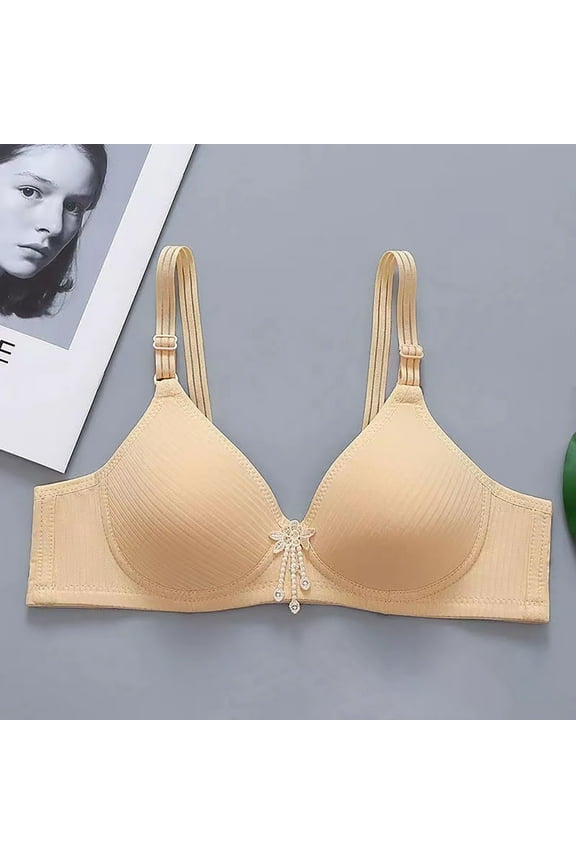 Bras for Women Push Up Bra for Women Convertible Underwire T-Shirt Bras Elder Comfy Lightly Lined Compression Everyday Bra Push Up Bra