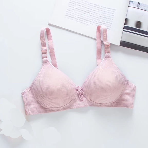 pimelu Bras for Women T-Shirt Bras for Women Underwire Seamless Push Up Bra Elder Lightweight Thin Comfy Compression Covertible Bra Seamless Bra