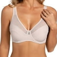 thumbnail image 1 of pimelu Bras for Women Wireless Bras for Women Seamless Lightly Lined Push Up Bra Ladies Large Size Comfort Thin Compression Lace Bralette Sports Bras for Women High Support, 1 of 7