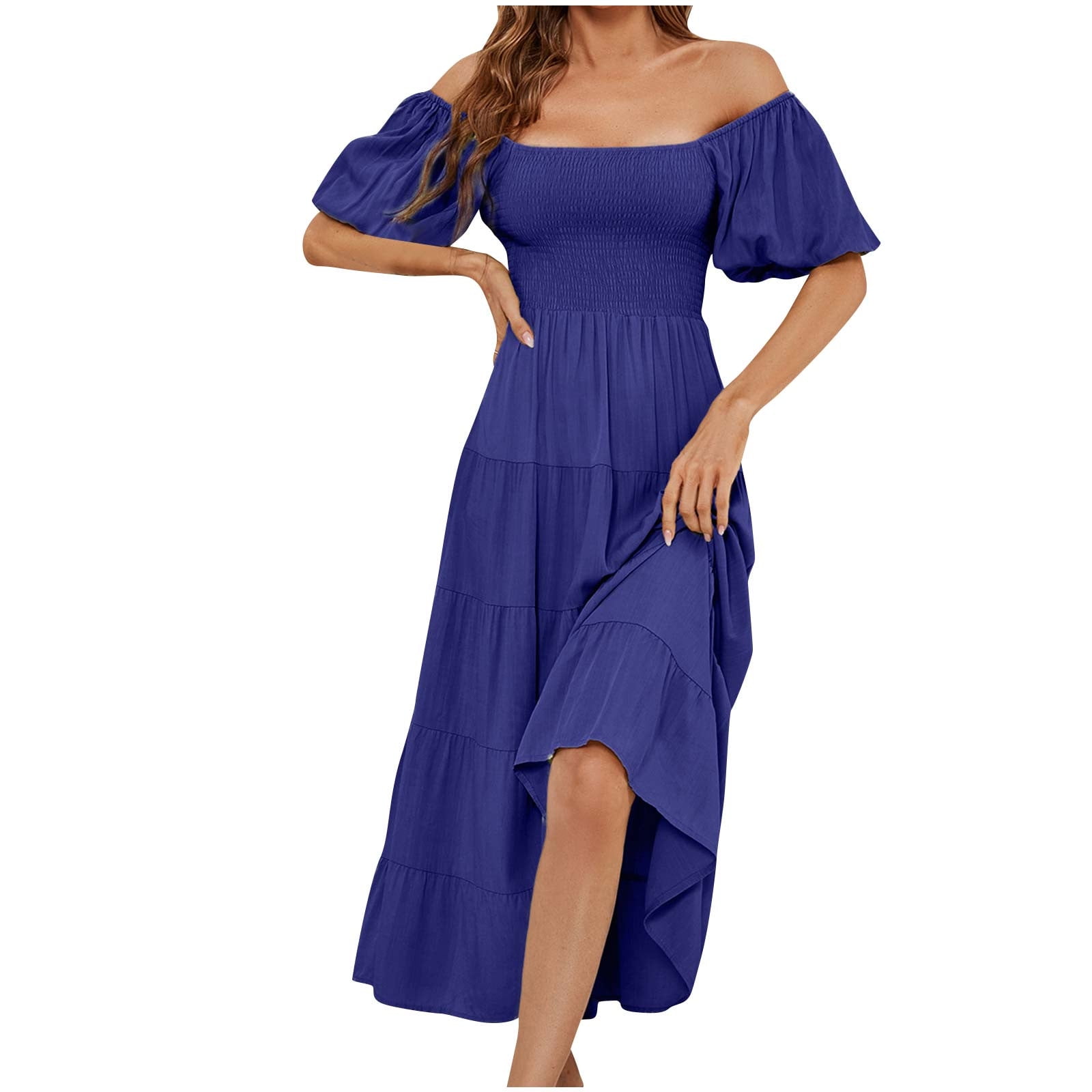 floral maxi lace dress Pink Lace-Trim V-Neck Dress: Why Should Color:as-pic aw23