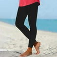 thumbnail image 1 of pimelu Yoga Pants for Women Capris for Women Casual Summer Fashion Lightweight Stretch Skimmer Pants Drawstring Capri Pant Plus Size Activewear, 1 of 6