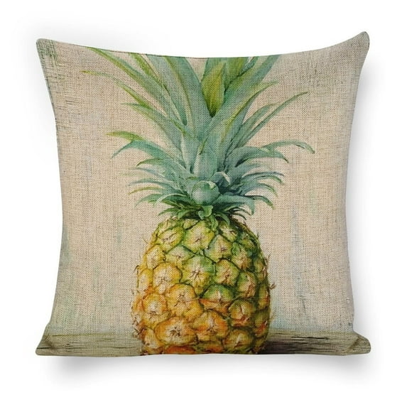 pineapplelinen toss pillowcase decoration pillowcase gifting preferred 18x18 inch cushion cover sofa pillowcase sofa bedroom living room car