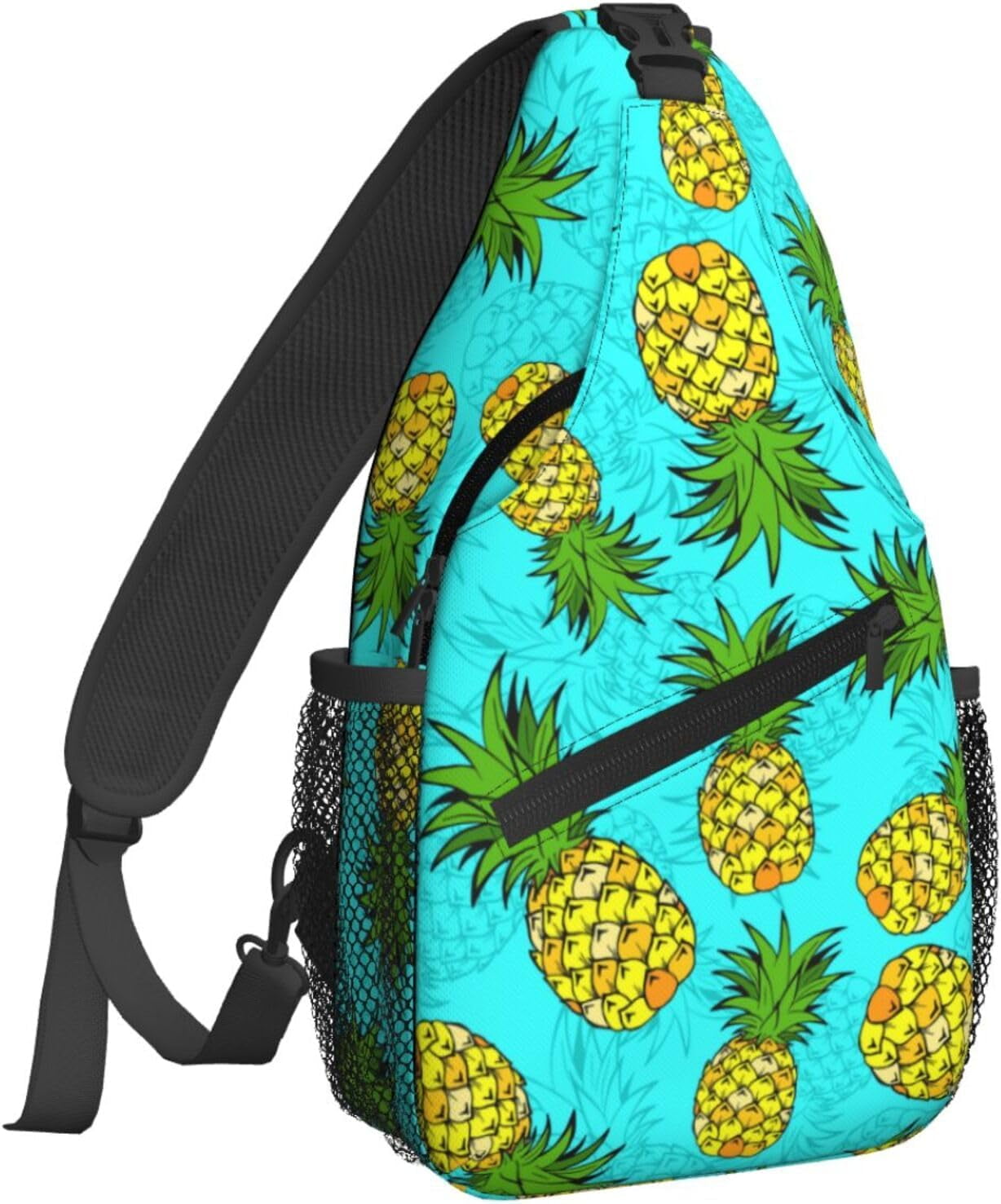 NiuKom Sling Backpack Crossbody Chest Bag - Avocado Print, Lightweight, Adjustable Strap - View #10