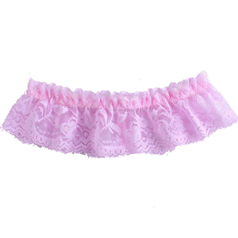 pink Garters for Bride Wedding Garter Lace Bridal Garter Party Leg ...