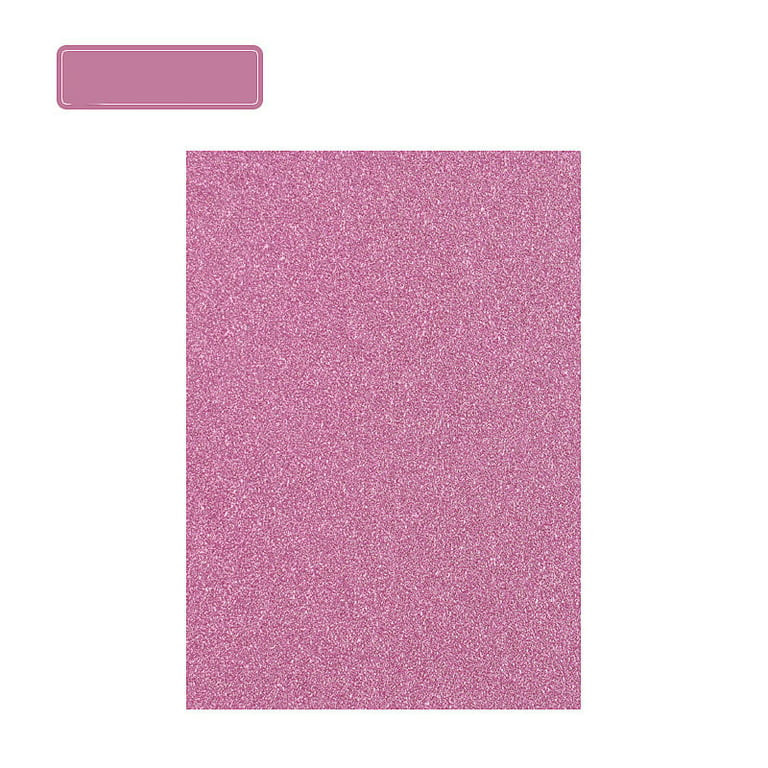 pink Glitter Cardstock Paper Thick Sparkling Glitter Paper 