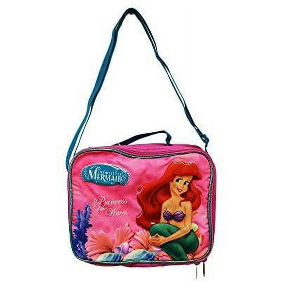 pink princess of the waves little mermaid lunch bag - little mermaid ariel lunch box