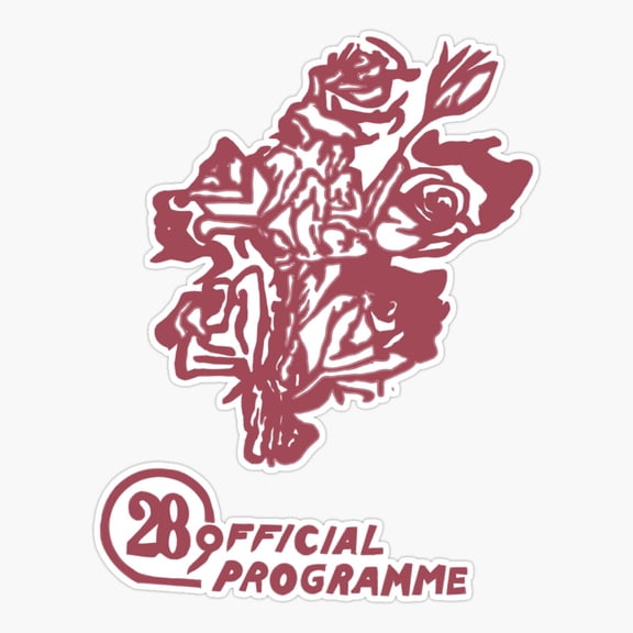 pink roses louis tomlinson 28 Sticker