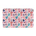 thumbnail image 1 of pink shell Front Door Mat, Indoor Mats for Bedroom Bathroom Kitchen, Floor Mat Non-Slip, Soft Carpet Floor Cover Machine Washable Entryway Mat - 20x31.5in, 1 of 5