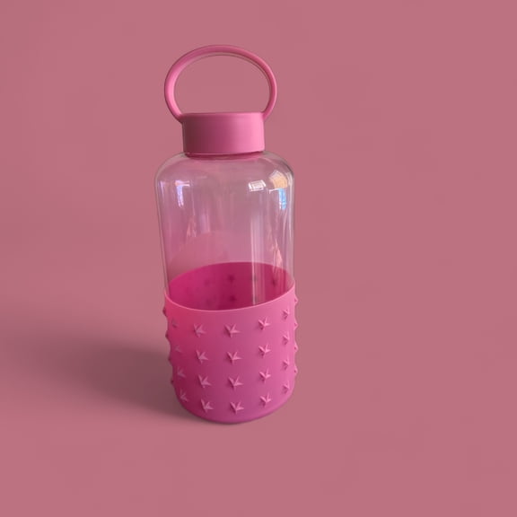 pink star bottle