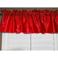 thumbnail image 1 of pintuck taffeta window valance 52 wide red, 1 of 3