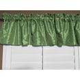 thumbnail image 1 of pintuck taffeta window valance 52 wide sage, 1 of 3