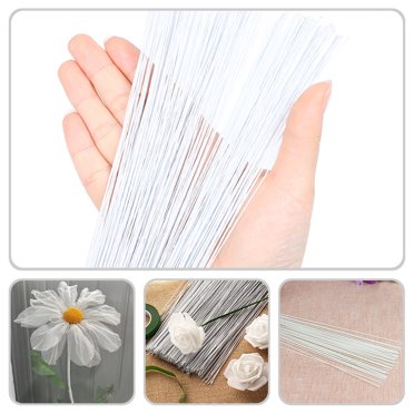 Floral Binding Wire Wraps Twine – 164 Ft X 1mm Dia, Green Paper-Covered Iron Wire For Crafts, Bouquets, And Wreaths