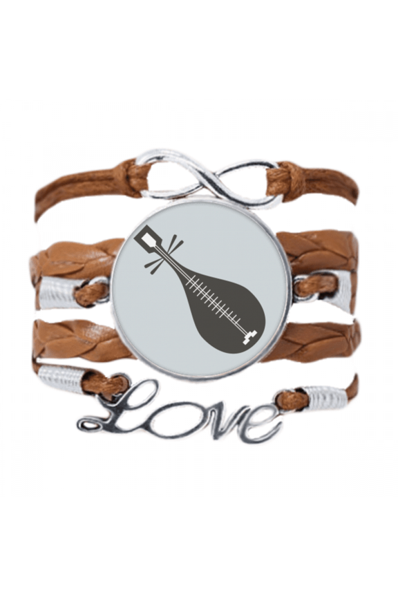pipa instruments china pattern bracelet love chain ornament wristband