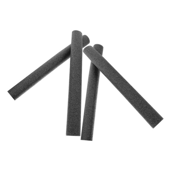pipe covers white 4pcs Foam Tube Pipe Insulation Freeze Cover Insulation Tube Pipe Cover (15.75X1.77X1.77Inch)