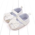 thumbnail image 1 of piuwrlz Antis Slip Shoes For Toddler Girls Bow Knot Prewalker Soft Antiskid Soft Sole Babys Shoe White Size 11, 1 of 6